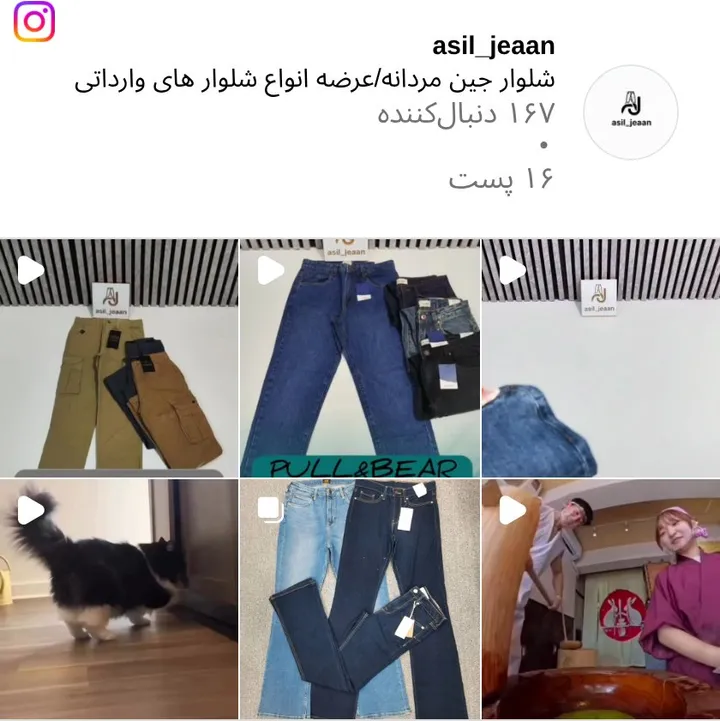 اسکرین‌شات پیج asil_jeaan
