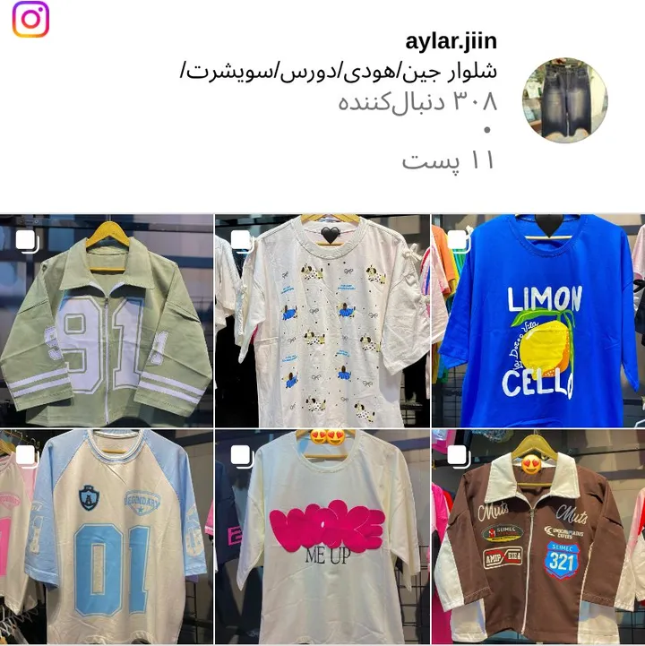 اسکرین‌شات پیج aylar.jiin