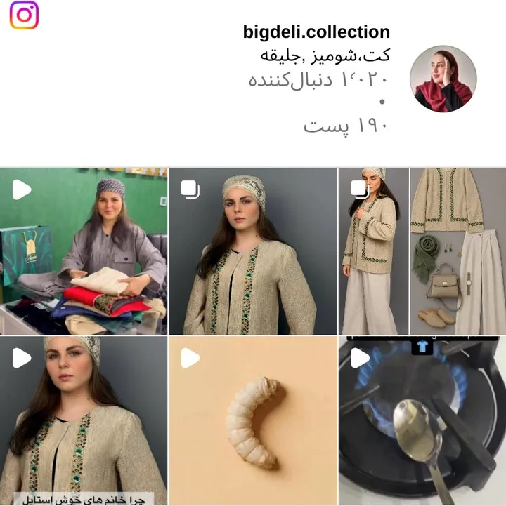 اسکرین‌شات پیج bigdeli.collection