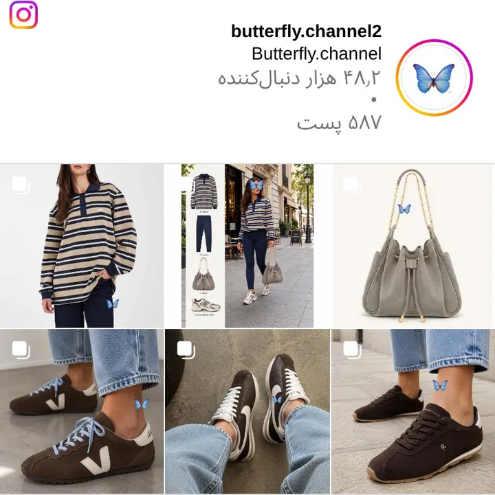 اسکرین‌شات پیج butterfly.channel2