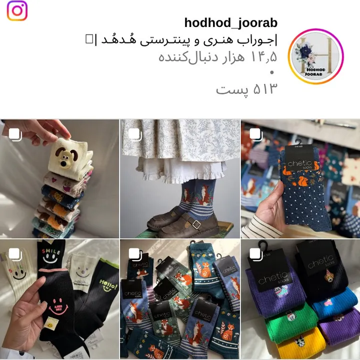 اسکرین‌شات پیج hodhod_joorab