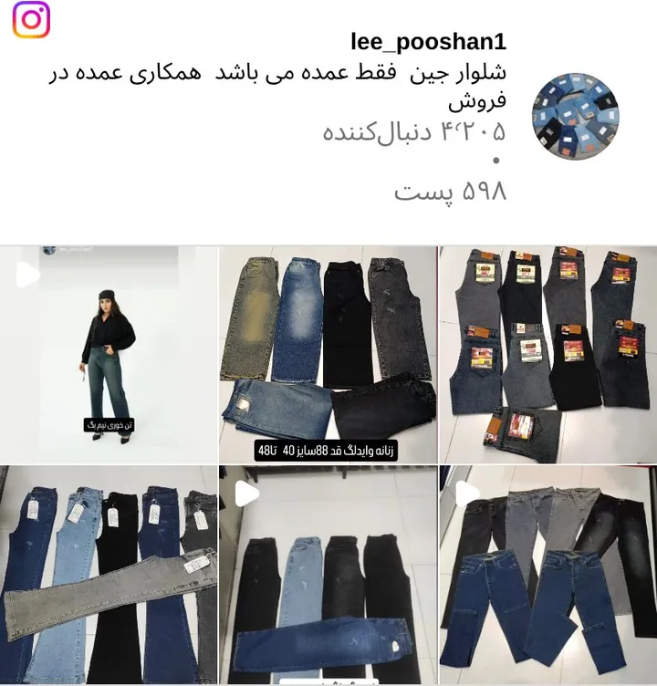 اسکرین‌شات پیج lee_pooshan1