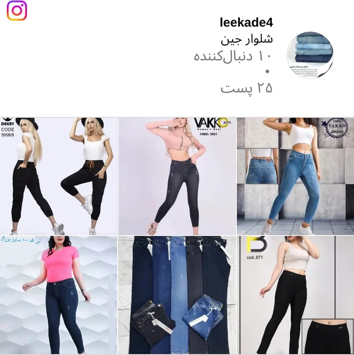 اسکرین‌شات پیج leekade4