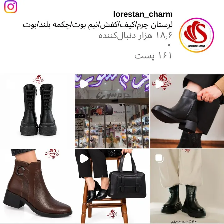 اسکرین‌شات پیج lorestan_charm