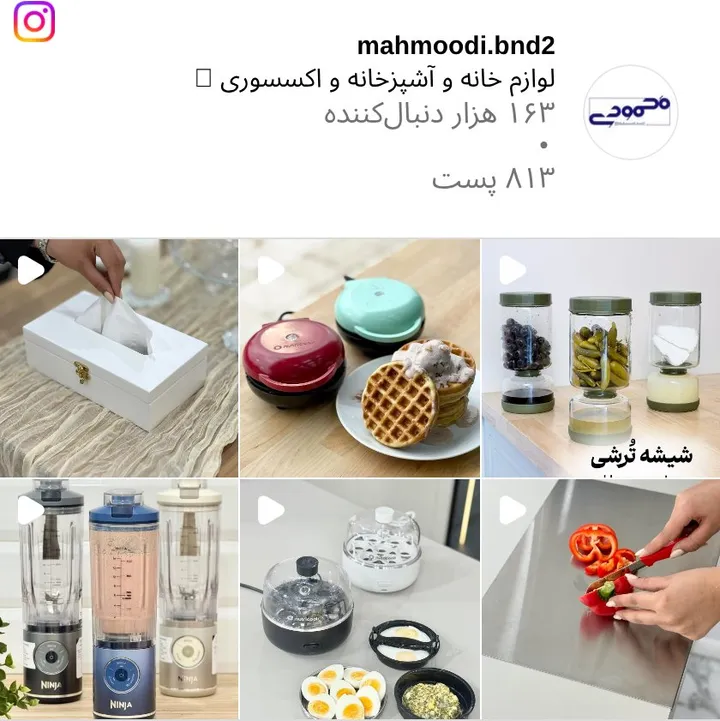 اسکرین‌شات پیج mahmoodi.bnd2