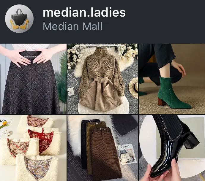 اسکرین‌شات پیج median.ladies