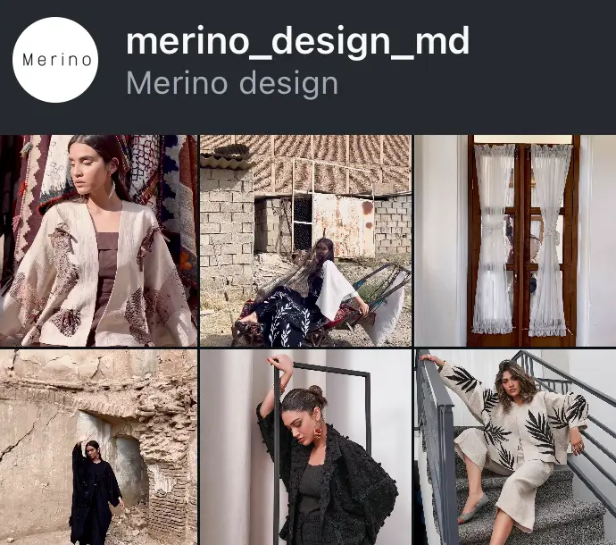 اسکرین‌شات پیج merino_design_md