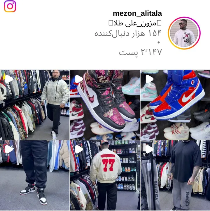 اسکرین‌شات پیج mezon_alitala