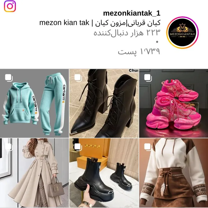 اسکرین‌شات پیج mezonkiantak_1