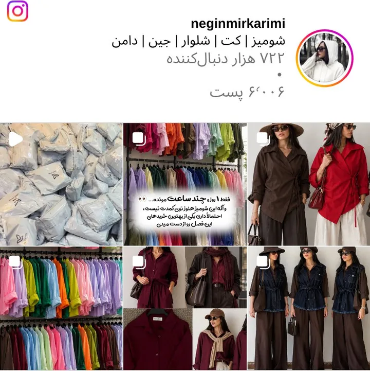 اسکرینشات پیج neginmirkarimi