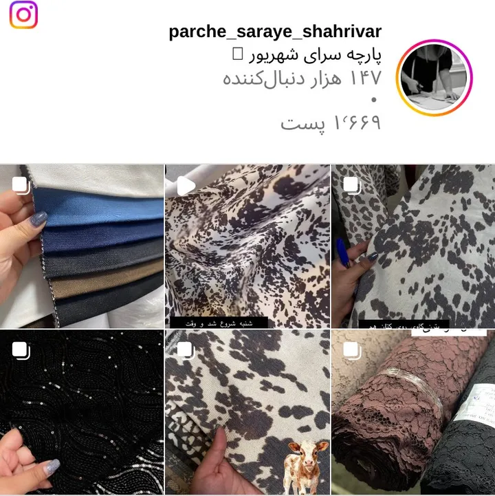 اسکرین‌شات پیج parche_saraye_shahrivar
