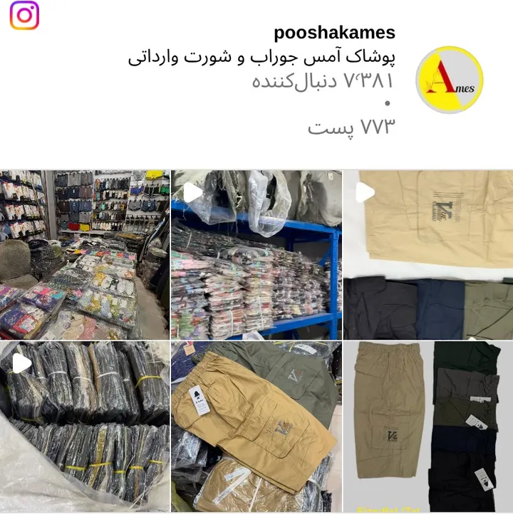 اسکرین‌شات پیج pooshakames