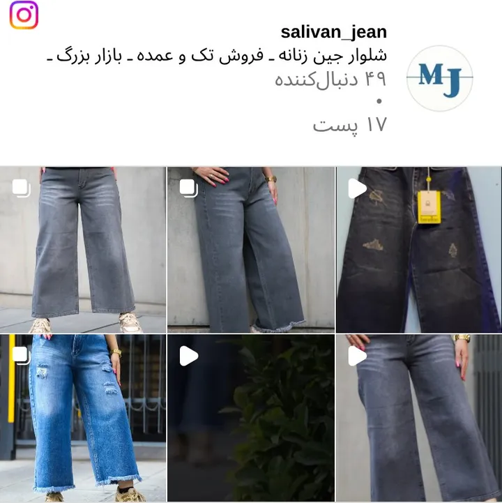 اسکرین‌شات پیج salivan_jean
