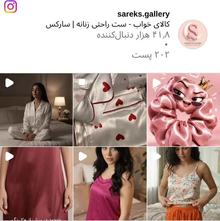 اسکرینشات پیج sareks.gallery