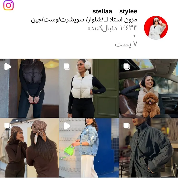 اسکرین‌شات پیج stellaa__stylee