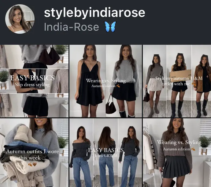 اسکرین‌شات پیج stylebyindiarose