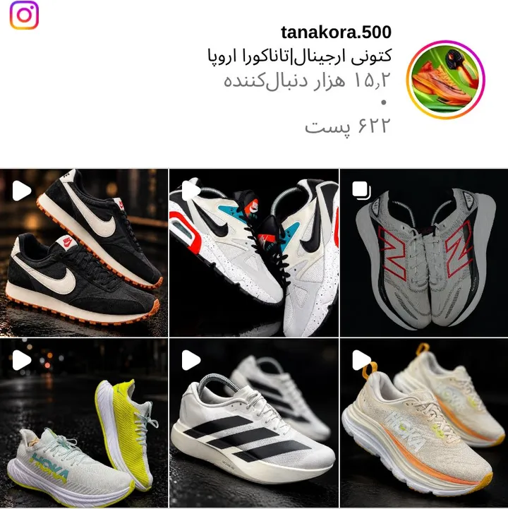 اسکرین‌شات پیج tanakora.500